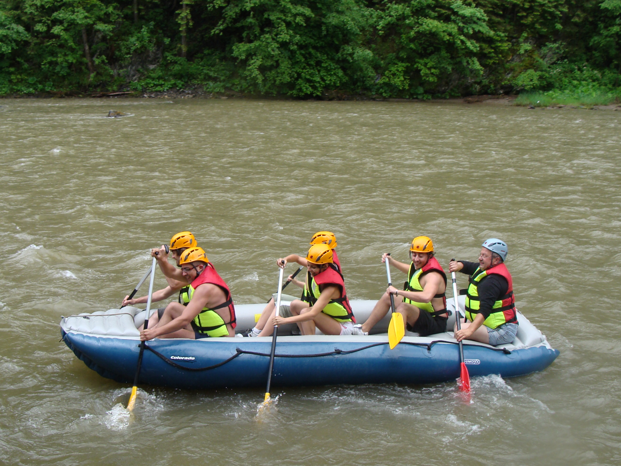River rafting